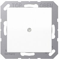 Вывод кабеля без рамки Jung EcoProfi белый картинка